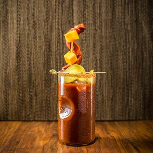 Sweet and Spicy Bloody Mary - Queen City Style